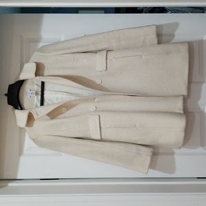 Wool and Nylon Knee Length Coat